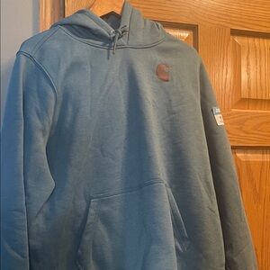 Carhartt Women's teal Hoodie